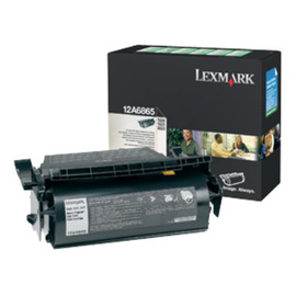 Lexmark 12A6865 картридж лазерный [12A6865] черный 30 000 стр (оригинал) 