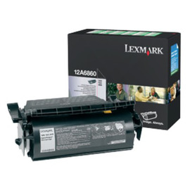 Lexmark 12A6860 картридж лазерный [12A6860] черный 10 000 стр (оригинал) 