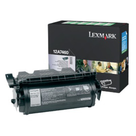 Lexmark 12A7460 картридж лазерный [12A7460] черный 5 000 стр (оригинал) 