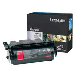 Lexmark 12A7360 картридж лазерный [12A7360] черный 5 000 стр (оригинал) 