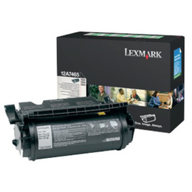 Lexmark 12A7465 картридж лазерный [12A7465] черный 32 000 стр (оригинал) 