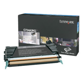 Картридж лазерный Lexmark C734A2KG черный 8 000 стр