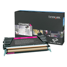 Картридж лазерный Lexmark C734A2MG пурпурный 6 000 стр
