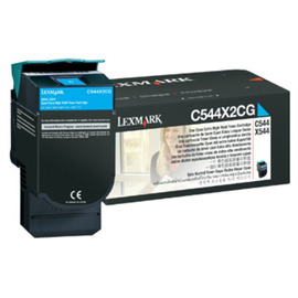 Lexmark C544X2CG картридж лазерный [C544X2CG] голубой 4 000 стр (оригинал) 