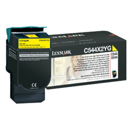 Lexmark C544X2YG картридж лазерный [C544X2YG] желтый 4 000 стр (оригинал) 
