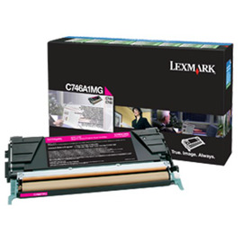 Картридж лазерный Lexmark C746A1MG пурпурный 7 000 стр