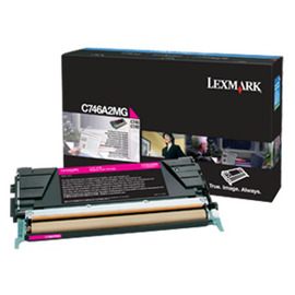 Lexmark C746A2MG картридж лазерный [C746A2MG] пурпурный 7 000 стр (оригинал) 