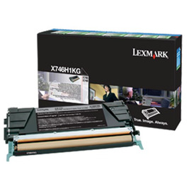 Картридж лазерный Lexmark X746H1KG черный 12 000 стр