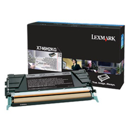 Lexmark X746H2KG картридж лазерный [X746H2KG] черный 12 000 стр (оригинал) 