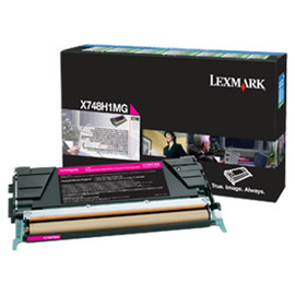 Картридж лазерный Lexmark X748H1MG пурпурный 10 000 стр