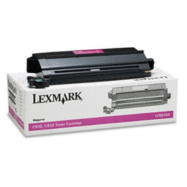 Lexmark 12N0769 картридж лазерный [12N0769] пурпурный 14 000 стр (оригинал) 