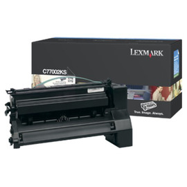 Картридж лазерный Lexmark C7702KS черный 6 000 стр