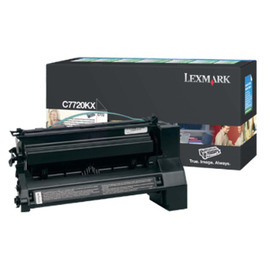 Картридж лазерный Lexmark C7720KX черный 15 000 стр