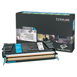 Lexmark C5220CS картридж лазерный [C5220CS] голубой 3 000 стр (оригинал) 