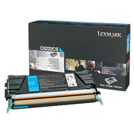 Картридж лазерный Lexmark C5222CS голубой 3 000 стр