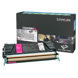 Lexmark C5240MH картридж лазерный [C5240MH] пурпурный 5 000 стр (оригинал) 