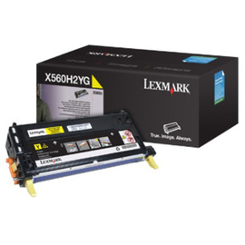 Lexmark X560H2YG картридж лазерный [X560H2YG] желтый 10 000 стр (оригинал) 