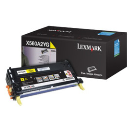 Картридж лазерный Lexmark X560A2YG желтый 4 000 стр
