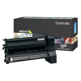 Картридж лазерный Lexmark 10B041Y желтый 6 000 стр