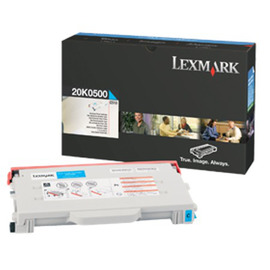 Lexmark 20K0500 картридж лазерный [20K0500] голубой 3 000 стр (оригинал) 