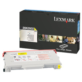 Lexmark 20K0502 картридж лазерный [20K0502] желтый 3 000 стр (оригинал) 