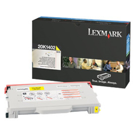 Lexmark 20K1402 картридж лазерный [20K1402] желтый 6 600 стр (оригинал) 