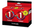 Картридж струйный Lexmark 1 | 80D2955E цветной 2 x 230 стр