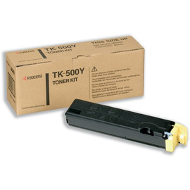 Картридж лазерный Kyocera TK-500Y | 370PD3KW желтый 8 000 стр