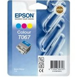 Epson T067 | C13T06704010 картридж струйный [C13T06704010] цветной 180 стр (оригинал) 