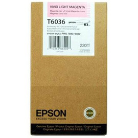 Epson T6036 | C13T603600 картридж струйный [C13T603600] светло-пурпурный 220 мл (оригинал) 