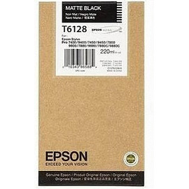 Epson T6128 | C13T612800 картридж струйный [C13T612800] черный-матовый 220 мл (оригинал) 