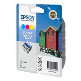 Картридж струйный Epson T0370 | C13T03704010 цветной 220 стр