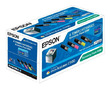 Картридж лазерный Epson C13S050268 набор цветной + черный 4 x 4 000 стр