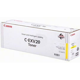 Картридж лазерный Canon C-EXV20Y | 0439B002 желтый 35 000 стр