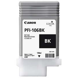 Картридж струйный Canon PFI-106BK | 6621B001 черный 130 мл