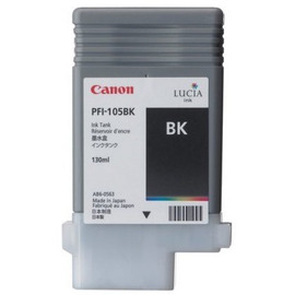 Canon PFI-105BK | 3000B005 картридж струйный [3000B005] черный 130 мл (оригинал) 
