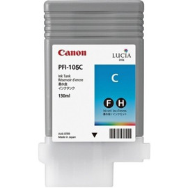 Картридж струйный Canon PFI-105C | 3001B005 голубой 130 мл