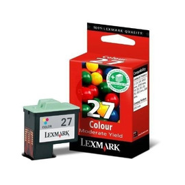 Картридж струйный Lexmark 27 | 10N0227E цветной 100 стр