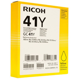 Ricoh GC41Y | 405764 картридж гелевый [405764] желтый 2 200 стр (оригинал) 