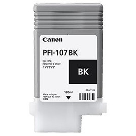 Картридж струйный Canon PFI-107BK | 6705B001 черный 130 мл