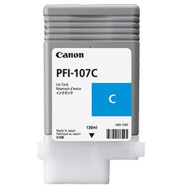 Картридж струйный Canon PFI-107C | 6706B001 голубой 130 мл