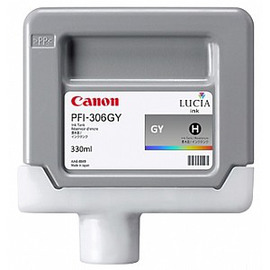 Canon PFI-306GY | 6666B001 картридж струйный [6666B001] серый 330 мл (оригинал) 