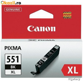 Canon CLI-551BK XL | 6443B001 картридж струйный [6443B001] черный 5 530 стр (оригинал) 