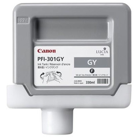 Картридж струйный Canon PFI-301GY | 1495B001 серый 330 мл
