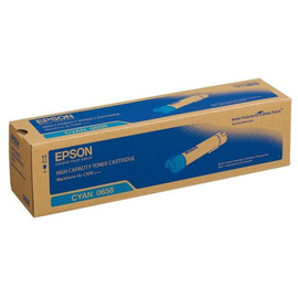 Картридж лазерный Epson C13S050658 голубой 13 700 стр