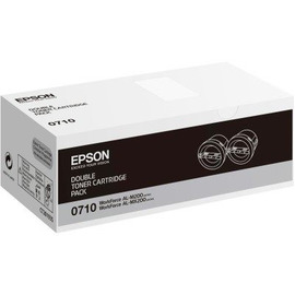 Картридж лазерный Epson C13S050710 черный 2 x 5 000 стр