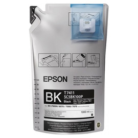 Картридж струйный Epson T7411 | C13T741100 черный 1 000 мл