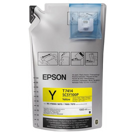 Картридж струйный Epson T7414 | C13T741400 желтый 1 000 мл
