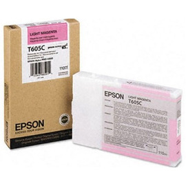Картридж струйный Epson T605C | C13T605C00 светло-пурпурный 110 мл