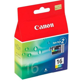 Canon BCI-16Cl | 9818A002 картридж струйный [9818A002] цветной 2 x 75 стр (оригинал) 